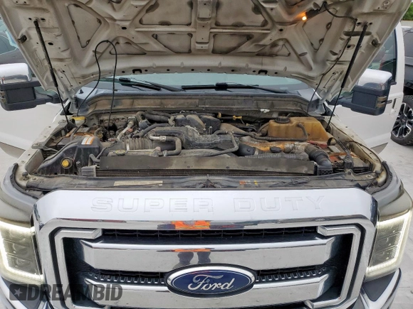 2011 Ford F-250 XL with VIN 1FT7W2BT3BEC24594, listed as a Copart auction lot 59517695 with 289,337 mi miles and Salvage title. Bid and sale history available at DreamBid. Image 11.