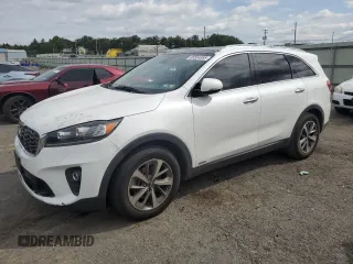 2019 Kia Sorento EX Sport with VIN 5XYPHDA54KG461580, listed as a Copart auction lot 65564895 with 90,263 mi miles and Salvage title. Bid and sale history available at DreamBid. Image 1.