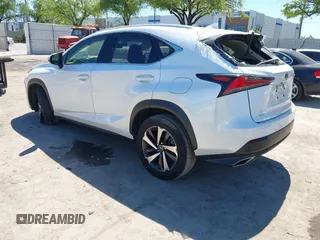 2021 Lexus NX with VIN JTJGARDZ1M5024614, listed as a IAAI auction lot 41641475 with 55,778 mi miles. Bid and sale history available at carsss.com. Image 3.