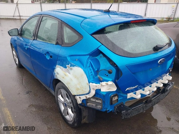 2014 Ford Focus SE with VIN 1FADP3K23EL162634, listed as a IAAI auction lot 41772913 with 113,405 mi miles. Bid and sale history available at carsss.com. Image 3.