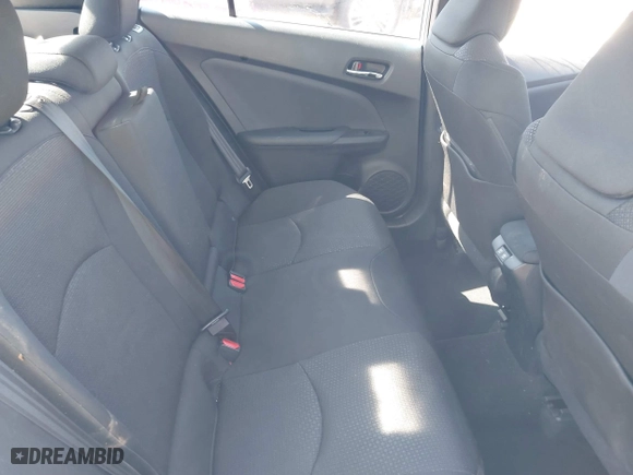 2019 Toyota Prius L Eco with VIN JTDKARFU6K3095072, listed as a IAAI auction lot 41853759 with 17,891 mi miles. Bid and sale history available at carsss.com. Image 8.