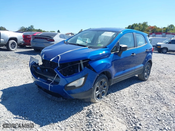 2020 Ford EcoSport S with VIN MAJ3S2FE8LC355724, listed as a IAAI auction lot 35619379 with 35,717 mi miles. Bid and sale history available at carsss.com. Image 17.