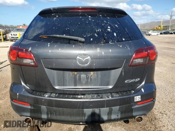2014 Mazda CX-9 Sport with VIN JM3TB2BA2E0433374, listed as a Copart auction lot 87202164 with 153,803 mi miles and Clean title. Bid and sale history available at DreamBid. Image 6.