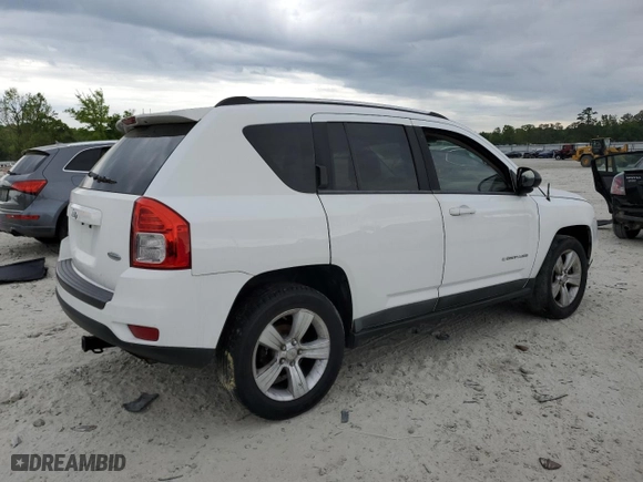 2011 Jeep Compass Latitude with VIN 1J4NF1FB7BD176133, listed as a Copart auction lot 54208385 with 163,525 mi miles and Clean Title. Bid and sale history available at carsss.com. Image 3.