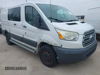 2015 Ford Transit Cargo with VIN 1FTNR1ZM0FKB02483, listed as a IAAI auction lot 41547400 with 317,720 mi miles and . Bid and sale history available at DreamBid. Image 1.