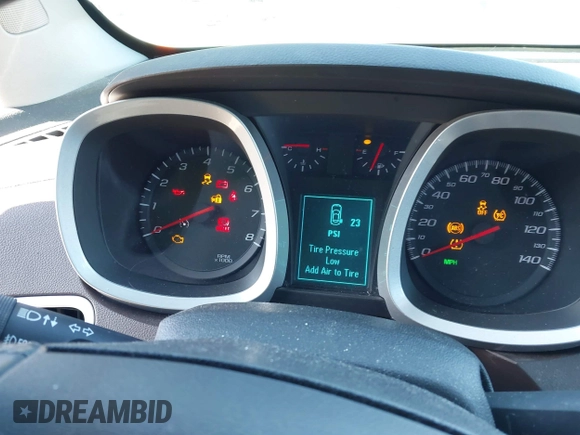 2012 Chevrolet Equinox LTZ with VIN 2GNFLGE50C6267916, listed as a IAAI auction lot 41585391 with 144,853 mi miles. Bid and sale history available at carsss.com. Image 7.