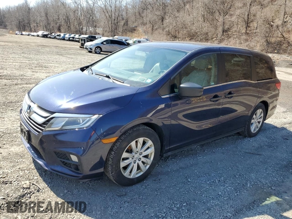 2019 Honda Odyssey LX with VIN 5FNRL6H23KB045204, listed as a Copart auction lot 48678895 with 212,589 mi miles and Clean Title. Bid and sale history available at DreamBid. Image 1.