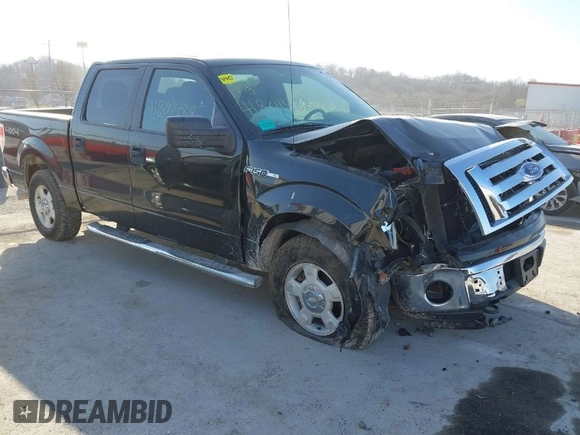 2011 Ford F-150 XL with VIN 1FTFW1EF4BFA95674, listed as a IAAI auction lot 41801488 with 155,183 mi miles. Bid and sale history available at carsss.com. Image 1.