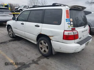 2002 Subaru Forester S with VIN JF1SF65652G736620, listed as a IAAI auction lot 41220962 with 260,411 mi miles and . Bid and sale history available at DreamBid. Image 3.