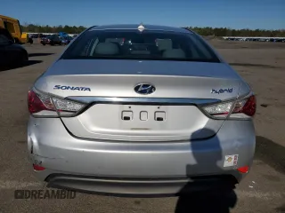 2012 Hyundai Sonata Hybrid with VIN KMHEC4A48CA028242, listed as a Copart auction lot 54690235 with 108,880 mi miles and Clean Title. Bid and sale history available at DreamBid. Image 6.