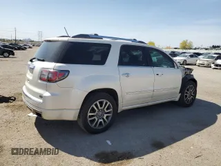2014 GMC Acadia Denali with VIN 1GKKRTKD7EJ224985, listed as a Copart auction lot 51852035 with 201,615 mi miles and Salvage Title. Bid and sale history available at carsss.com. Image 3.