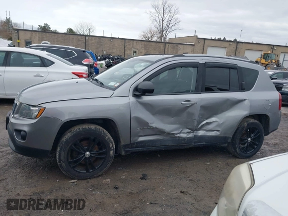 2016 Jeep Compass Sport with VIN 1C4NJDBB3GD549493, listed as a IAAI auction lot 41728474 with 120,470 mi miles and . Bid and sale history available at carsss.com. Image 15.