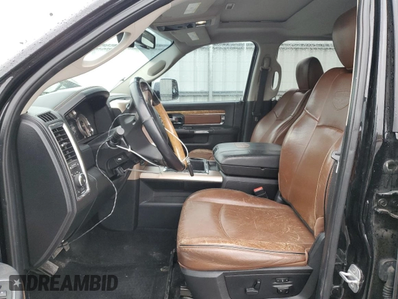 2014 Ram 1500 Longhorn Limited with VIN 1C6RR7PT5ES338521, listed as a Copart auction lot 49802315 with 195,518 mi miles and Salvage title. Bid and sale history available at DreamBid. Image 7.