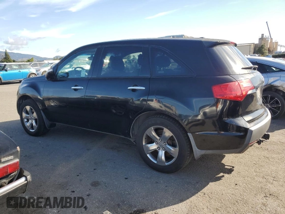 2008 Acura MDX Sport/Pwr Tail Gate with VIN 2HNYD28708H555357, listed as a Copart auction lot 85591694 with 208,956 mi miles and Salvage Title. Bid and sale history available at carsss.com. Image 2.