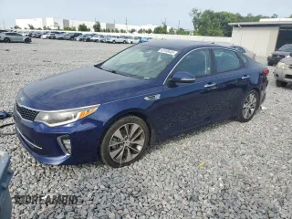 2018 Kia Optima LX with VIN 5XXGT4L34JG253101, listed as a Copart auction lot 63160445 with 213,075 mi miles and Clean title. Bid and sale history available at DreamBid. Image 1.