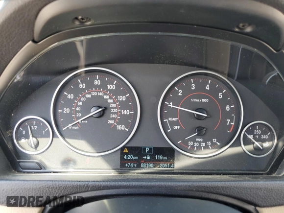 2017 BMW 3 Series 330i xDrive with VIN WBA8D9G3XHNU61715, listed as a Copart auction lot 62858515 with 89,190 mi miles and Clean title. Bid and sale history available at DreamBid. Image 9.