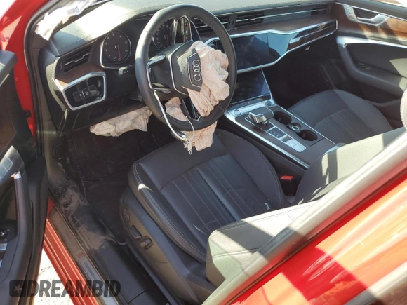 2019 Audi A6 Premium with VIN WAUK2AF25KN069576, listed as a Copart auction lot 75137094 with 0 mi miles and Salvage Title. Bid and sale history available at carsss.com. Image 8.