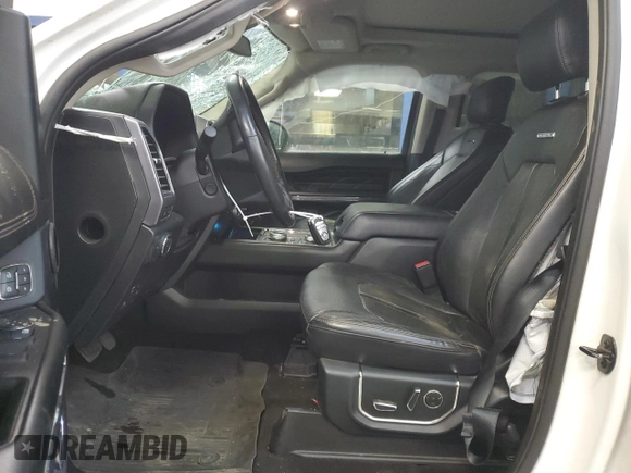 2020 Ford Expedition Max Platinum with VIN 1FMJK1MT9LEA38158, listed as a Copart auction lot 42392845 with 126,701 mi miles and Salvage title. Bid and sale history available at DreamBid. Image 7.