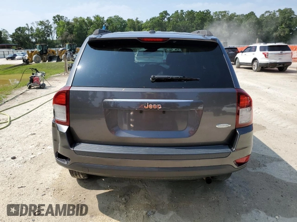 2017 Jeep Compass High Altitude with VIN 1C4NJCEB1HD162898, listed as a Copart auction lot 59175765 with 158,708 mi miles and Salvage title. Bid and sale history available at DreamBid. Image 6.