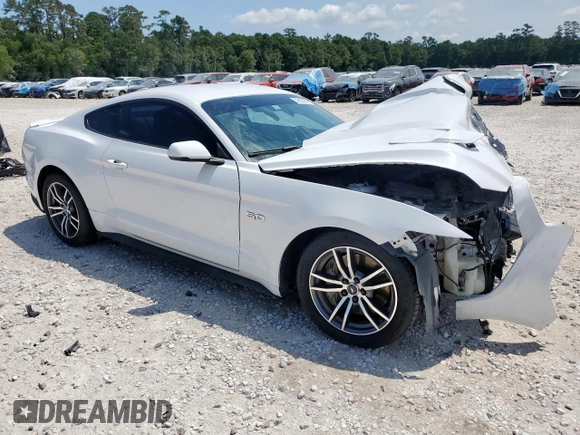 2016 Ford Mustang GT with VIN 1FA6P8CF6G5252200, listed as a Copart auction lot 57820355 with 122,729 mi miles and Salvage title. Bid and sale history available at DreamBid. Image 4.