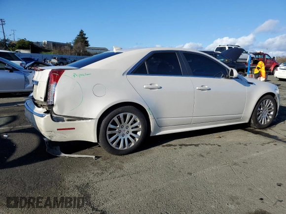 2012 Cadillac CTS Performance with VIN 1G6DJ5E32C0132781, listed as a Copart auction lot 86702144 with 99,226 mi miles and Salvage Title. Bid and sale history available at DreamBid. Image 3.