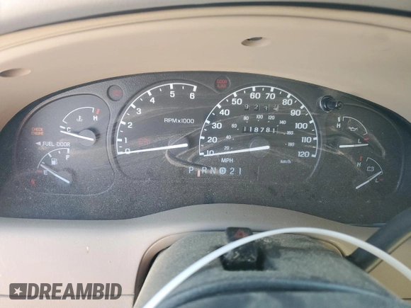 2000 Ford Explorer с VIN 1FMZU63X2YUB17781, выставлен на аукционе Copart как лот 53030775 с пробегом 118 781 миль миль и Чистый • Clean title. История ставок и продаж доступна на DreamBid. Изображение 9.