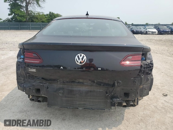 2020 Volkswagen Arteon SE with VIN WVWAR7AN3LE012325, listed as a Copart auction lot 58719135 with 44,144 mi miles and Salvage title. Bid and sale history available at DreamBid. Image 6.