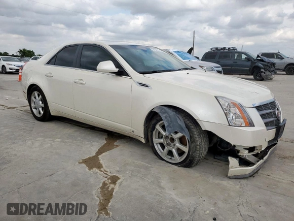 2009 Cadillac CTS RWD w/1SA with VIN 1G6DF577690146158, listed as a Copart auction lot 54942215 with 199,294 mi miles and Salvage Title. Bid and sale history available at carsss.com. Image 4.