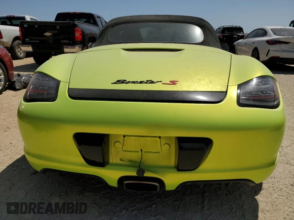 2009 Porsche Boxster z VIN WP0CA29869U710461, wystawiony jako Copart lot #52828635 z przebiegiem 120 385 mil mil oraz Czysty tytuł • Clean title. Historia ofert i sprzedaży dostępna na DreamBid. Obrazek 6.