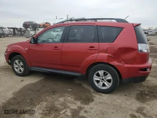 2011 Mitsubishi Outlander ES with VIN JA4AS2AW7BU608763, listed as a Copart auction lot 50945575 with 190,856 mi miles and Clean Title. Bid and sale history available at carsss.com. Image 2.
