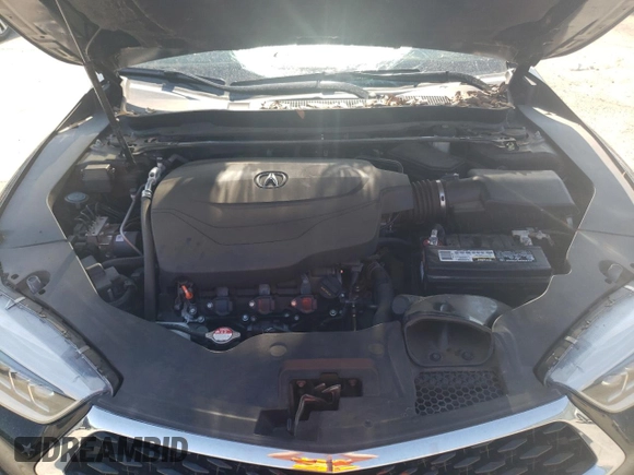 2020 Acura TLX with VIN 19UUB2F34LA000303, listed as a Copart auction lot 43458455 with 48,994 mi miles and Salvage Title. Bid and sale history available at carsss.com. Image 11.