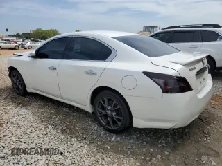 2014 Nissan Maxima S with VIN 1N4AA5AP8EC915538, listed as a Copart auction lot 52625465 with 199,189 mi miles and Salvage Title. Bid and sale history available at DreamBid. Image 2.
