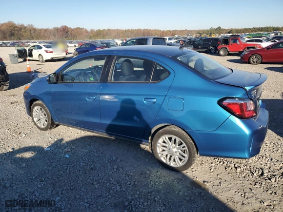 2024 Mitsubishi Mirage G4 SE with VIN ML32FVFJ4RHF06004, listed as a Copart auction lot 83221934 with 8,936 mi miles and Salvage Title. Bid and sale history available at carsss.com. Image 2.