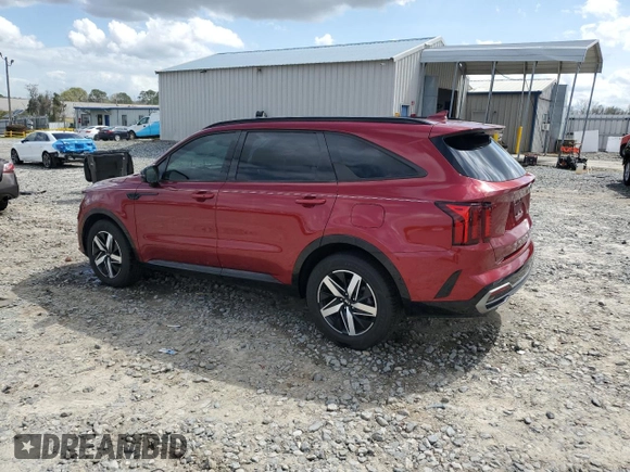 2021 Kia Sorento S with VIN 5XYRL4LC1MG002528, listed as a Copart auction lot 48756595 with 61,055 mi miles and Non Repairable. Bid and sale history available at DreamBid. Image 2.