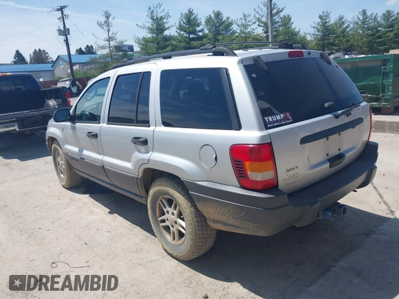 2004 Jeep Grand Cherokee Laredo with VIN 1J4GW48S14C377204, listed as a IAAI auction lot 42087966 with 78,110 mi miles. Bid and sale history available at carsss.com. Image 3.