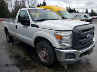 2014 Ford F-250 XL with VIN 1FTBF2A6XEEB42193, listed as a Copart auction lot 81949654 with 157,687 mi miles and Salvage title. Bid and sale history available at DreamBid. Image 4.