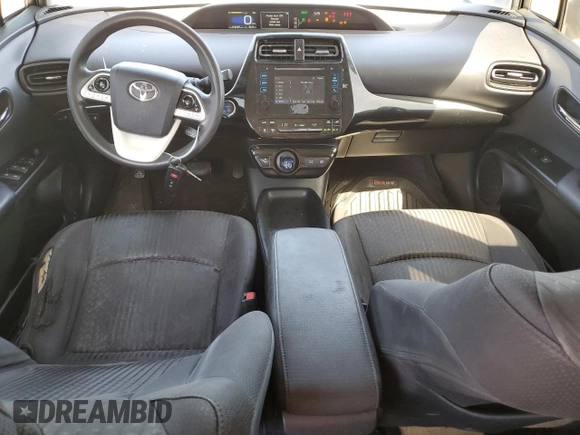 2017 Toyota Prius Two with VIN JTDKBRFUXH3030909, listed as a Copart auction lot 54168085 with 276,297 mi miles and Salvage Title. Bid and sale history available at DreamBid. Image 8.