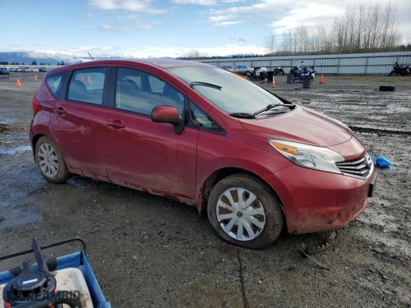 2014 Nissan Versa Note SV with VIN 3N1CE2CP9EL376258, listed as a Copart auction lot 50706055 with 182,892 mi miles and Salvage Title. Bid and sale history available at carsss.com. Image 4.