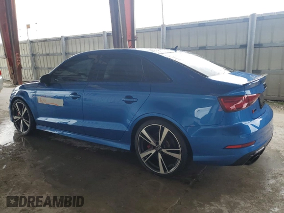 2019 Audi RS 3 z VIN WUABWGFF6KA905869, wystawiony jako Copart lot #75100574 z przebiegiem 53 920 mil mil oraz Nie do naprawy. Historia ofert i sprzedaży dostępna na DreamBid. Obrazek 2.