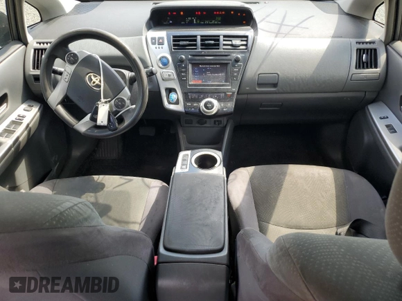 2012 Toyota Prius Two with VIN JTDZN3EU7C3147165, listed as a Copart auction lot 56136585 with 201,001 mi miles and Clean Title. Bid and sale history available at DreamBid. Image 8.