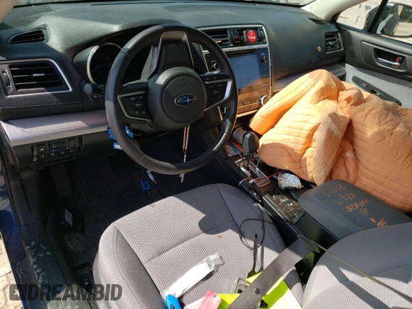 2019 Subaru Legacy Premium with VIN 4S3BNAF65K3022069, listed as a Copart auction lot 60593513 with 0 mi miles. Bid and sale history available at carsss.com. Image 8.