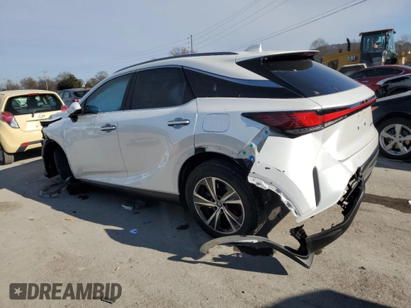 2024 Lexus RX 350 z VIN JTJCHMAA6R2016769, wystawiony jako Copart lot #87454404 z przebiegiem 16 804 mil mil oraz Szkoda całkowita • Salvage title. Historia ofert i sprzedaży dostępna na DreamBid. Obrazek 2.
