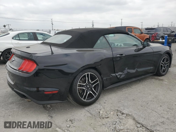 2018 Ford Mustang EcoBoost Premium with VIN 1FATP8UH8J5133400, listed as a Copart auction lot 54012545 with 85,706 mi miles and Salvage title. Bid and sale history available at DreamBid. Image 3.