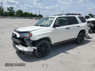 2019 Toyota 4Runner SR5 z VIN JTEBU5JR1K5711473, wystawiony jako Copart lot #57963635 z przebiegiem 78 018 mil mil oraz Szkoda całkowita • Salvage title. Historia ofert i sprzedaży dostępna na DreamBid. Obrazek 1.