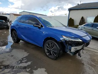 2023 Lexus RX with VIN 2T2BAMCA8PC030375, listed as a Copart auction lot 46427855 with 30,857 mi miles and Salvage Title. Bid and sale history available at carsss.com. Image 4.