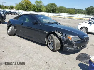 2005 BMW 6 Series 645Ci with VIN WBAEK734X5B325612, listed as a Copart auction lot 68394674 with Not Provided miles and Clean Title. Bid and sale history available at carsss.com. Image 4.