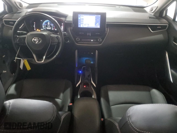 2023 Toyota Corolla Cross XLE with VIN 7MUDAABG7PV068968, listed as a Copart auction lot 51922695 with 43,911 mi miles and Salvage title. Bid and sale history available at DreamBid. Image 8.