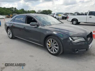 2011 Audi A8 z VIN WAURVAFD2BN004871, wystawiony jako Copart lot #55208355 z przebiegiem 167 356 mil mil oraz Szkody całkowita. Historia ofert i sprzedaży dostępna na DreamBid. Obrazek 4.