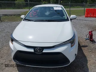 2025 Toyota Corolla LE with VIN 5YFB4MDE4SP280296, listed as a IAAI auction lot 42087813 with 9,384 mi miles. Bid and sale history available at carsss.com. Image 6.