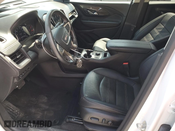 2022 GMC Terrain Denali with VIN 3GKALXEV0NL296872, listed as a Copart auction lot 55835885 with 24,015 mi miles and Salvage title. Bid and sale history available at DreamBid. Image 7.